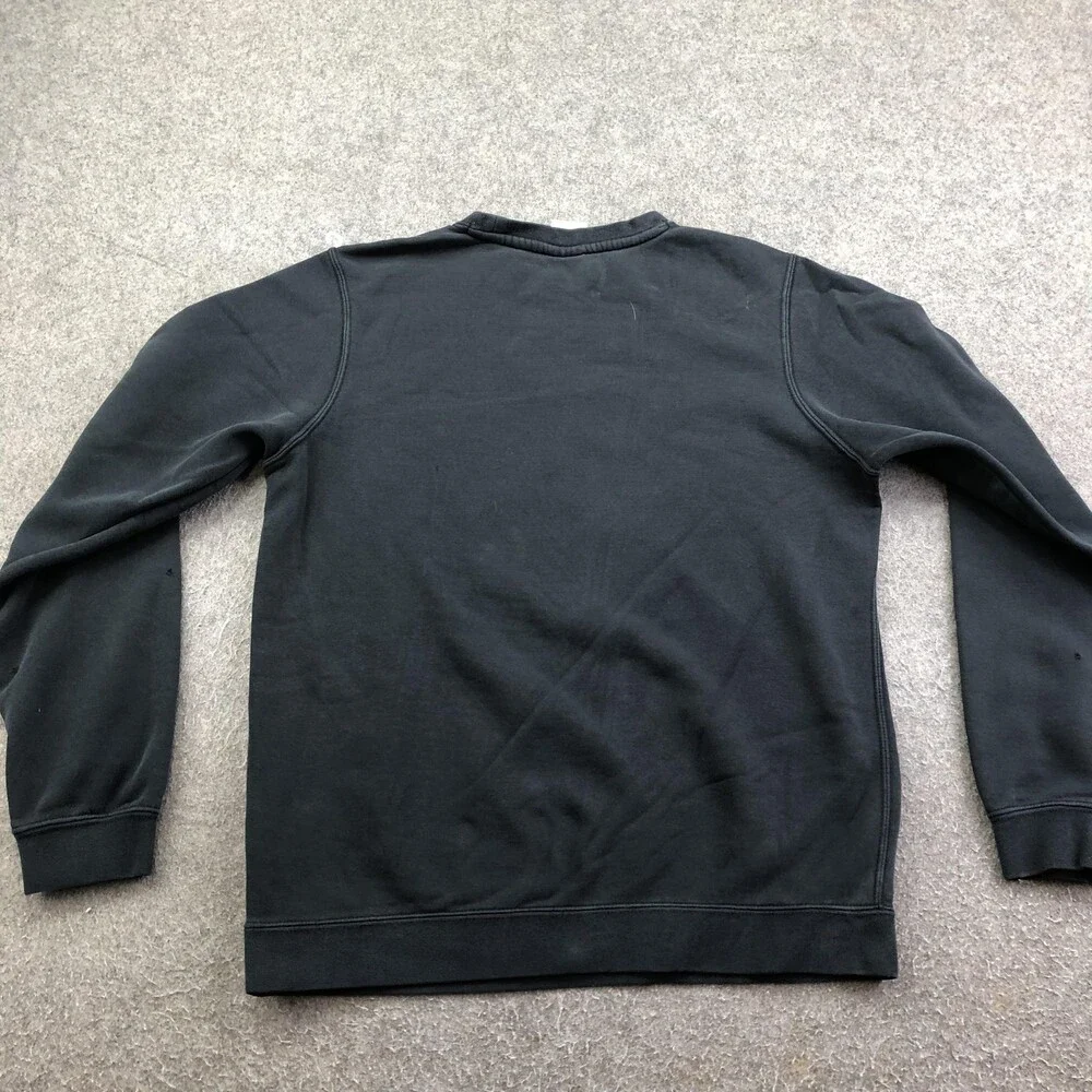 Duke Blue Devils Sweatshirt Mens Small Black NCAA Basketball Nike Crewneck